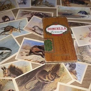 BRITAIN'S NOCTURNAL WILDLIFE,DONCELLA CIGARS Full Set of 30 EXC COND, POST FREE - Picture 1 of 3
