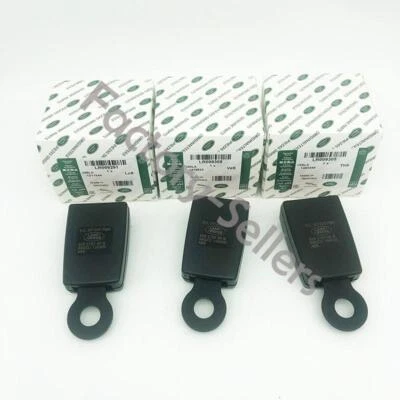 原始设备制造商 3 件套后座皮带扣外第二排适用于路虎 LR3 LR4 美国 — 第 1/3 张图片