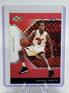 2004-05 Topps Finest #38 Damon Jones/99 rojo X-Fractor Houston Heat casi nuevo+ - Imagen 1 de 3
