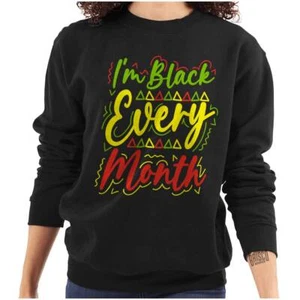 Womens Crewneck Sweatshirt Pullover - Picture 1 of 7
