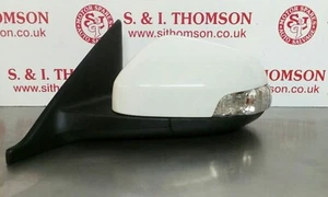 VOLVO V50 LH ELECTRIC MIRROR WITH REPEATER LIGHT PASSENGER WHITE MIRROR 31299506 - Foto 1 di 12