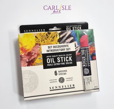 Sennelier Oil Stick Set of 6x38ml - Introductory Set - Image 1 of 4