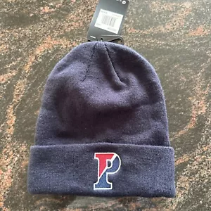 Nike Penn UPenn Sideline Beanie Adult Knit Navy Hat 867309. New W/TaG Super Soft - Picture 1 of 3