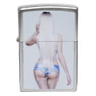 Zippo Oil Lighter American Processing Sexy Long Blonde Hair Z207-0