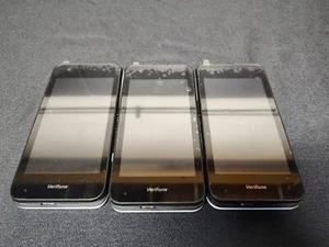 Lot of 3 Verifone Carbon Mobile 5 Payment Terminals M278-523-23-APD - Picture 1 of 10