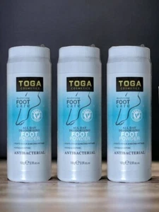 3 x Ganztägiges Deodorierendes antibakterielles Fußpulver - antibakteriell - 3er-Pack - Bild 1 von 1