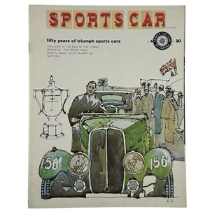 Sports Car Club of America Magazin SCCA Band 30 Nr. 4 April 1972 Triumph 50 - Bild 1 von 7