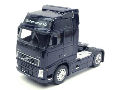 MODELLINO CAMION STATICO DIECAST WELLY VOLVO FH12 BLU MODELLISMO SCALA 1:32 - Immagine 1 di 4