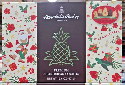 Honolulu Cookie Premium Shortbread Varity Cookies Gift Box Bundle 16.2oz 460g - Image 1 of 2