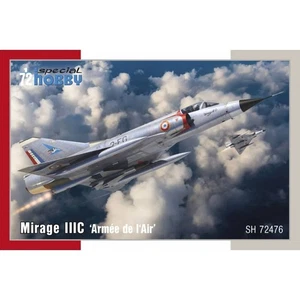 Maquette Special Hobby Mirage Iiic 1/72, Détaillée Avec 7 Grappes, Cockpit Fin,  - Imagen 1 de 10