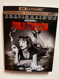 Pulp Fiction (4K Ultra HD Blu-ray/Blu-ray, 1994) NEW w/slipcover - Picture 1 of 2