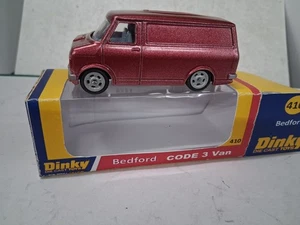 Dinky 400 Bedford CF Van Code 3 restauriert in gratis Reproduktionsbox - Bild 1 von 11