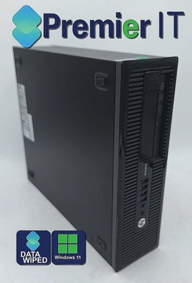 HP ProDesk 400 G1 SFF Desktop - Intel Core i3 4th Gen 4GB RAM + 1TB HDD - Image 1 of 4