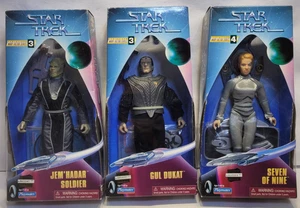 SET 3 Star Trek Warp Factor Serie Actionfiguren 9 Zoll versiegelte Fensterbox NEU - Bild 1 von 13