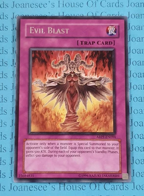 ABPF-EN094 Evil Blast Rare Yu-Gi-Oh Card Unl New - Image 1 of 3