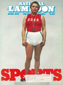 NATIONAL LAMPOON-HUMOR MAGAZINE-APRIL 1976-SPORTS ISSUE-P.J. O'ROURKE-MORE - Picture 1 of 2