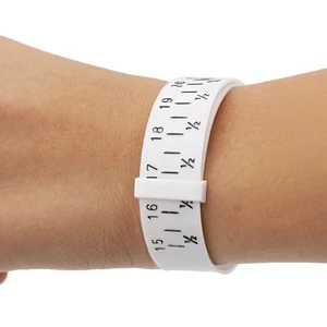 2 Pcs Wrist Measurement Tool Bracelet Band Sizer Measuring Board - Picture 1 of 11