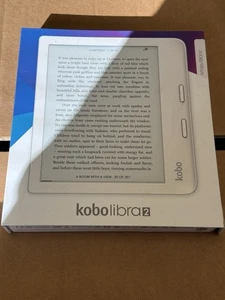 Kobo Libra 2 eReader 32GB Blanco, Negro y Blanco Pantalla USBC - Imagen 1 de 3