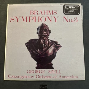 B 19050 Brahms Symphony no. 3 George Szell London Richmond Vinyl LP - Picture 1 of 3