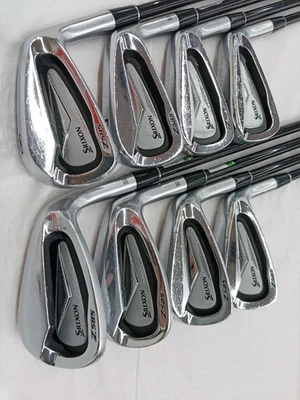 2018 Dunlop SRIXON Z585 5-SW 8PC Miyazaki Mahana R-FLEX IRON SET GOLF K7 - Image 1 of 4