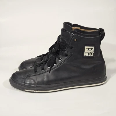 Zapatillas Diesel S-Astico corte medio. Talla 11 Hombre. Suela superior de goma de cuero.  Foto 1 de 4
