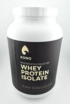 Регенеративный изолят сывороточного белка KONO из травы — сырой шоколад — срок годности 02/26 - Изображение 1 из 4
