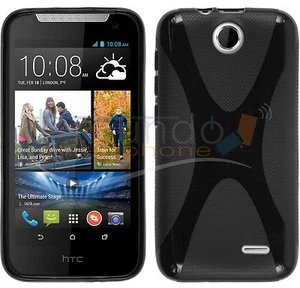 FUNDA de GEL TPU X-LINE NEGRA para HTC DESIRE 310 en ESPAÑA case - Imagen 1 de 1