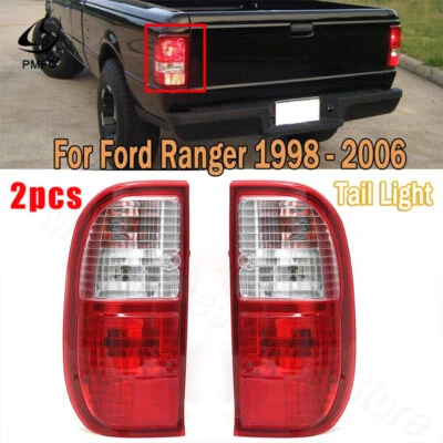 2x Tail Light Fog Lamp Rear Reverse Signal Brake For 1998-2006 Ford Ranger L+R - Image 1 of 4