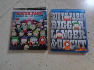 SOUTH PARK Bigger Longer & Uncut MOVIE BLU-RAY ONLY LTD slipcover + DIGITAL CODE - Picture 1 of 11