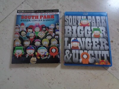SOUTH PARK Bigger Longer & Uncut MOVIE BLU-RAY ONLY LTD slipcover + DIGITAL CODE - Image 1 of 4