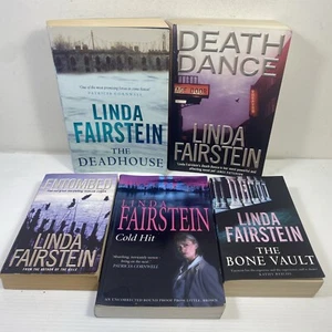 5 Lot Linda Fairstein- Entombed, The Dead House, Death Dance, Cold Hit,+1 - Picture 1 of 17