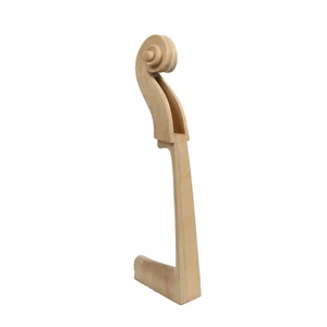 Unifnished DIY Repair Replacement Parts Cello Neck Maple Wood 4/4 Size White - Picture 1 of 6