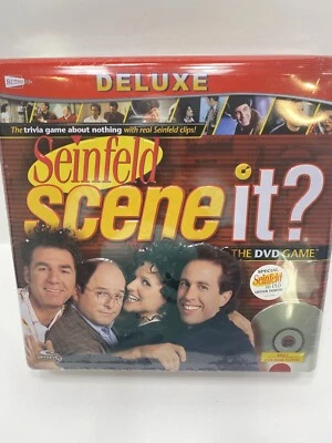 Seinfeld Scene It?  DELUXE DVD Game Collectors Metal Tin Edition! *NEW SEALED* - Image 1 of 4
