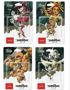 Juego de 4 amiibo Tulin Yunobo Sidon Riju The Legend of Zelda Tears of the Kingdom - Imagen 1 de 5