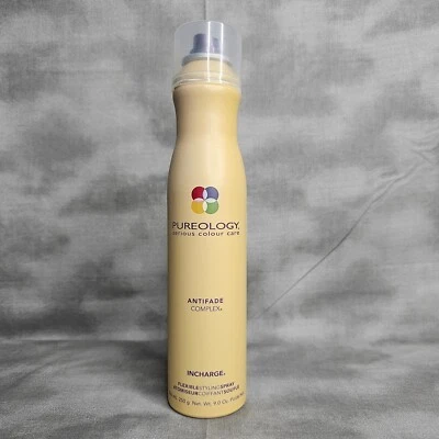 PUREOLOGY Serious Color Care Incharge Flexible Styling Spray Hairspray 9oz NEW - Image 1 of 2