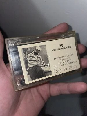 EQ And The Supernaturals “The Axis Of Hip Hop”demo Tape 1996 Foto 1 de 4