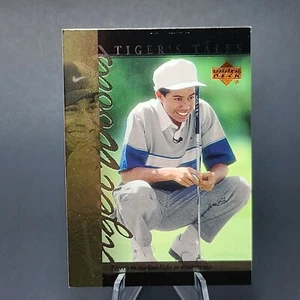 Tiger Woods 2001 Upper Deck Original Tiger Tales ROOKIE Card 34421 - Picture 1 of 2