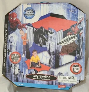 Vintage Spiderman 3 Pop-up City Skyline Mega Haus Spielhütte Tobey Maguire Sam Raimi - Bild 1 von 10