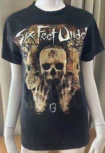 Vintage Six Feet Under, 13 T-Shirt Mens Size Small Black Hardly Worn 2005 - Picture 1 of 8
