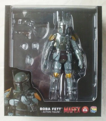 Figura de acción BOBA FETT MAFEX Star Wars Medicom 6" 016 ESB Empire Strikes Back Foto 1 de 4