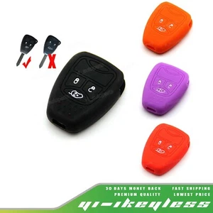 Funda Silicona Para Chrysler Dodge Jeep Llave Remota 3 4 5 6 Botones M3N5WY72XX - Imagen 1 de 13