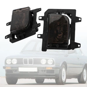 LH RH Pair Front Bumper Fog Light Without Blubs For BMW E30 3-Series 1985-93 S12 - Picture 1 of 9