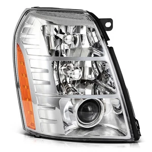 Conjunto de faros laterales derechos cromados para Cadillac Escalade ESV EXT 2009-2014 - Imagen 1 de 8