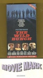 THE WILD BUNCH 1969 Warner Home Video DIRECTOR'S CUT vhs Widescreen ☆NEW☆ sealed - Picture 1 of 3