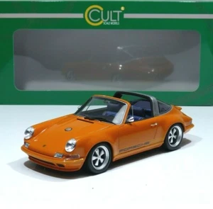 Porsche 911 Targa by Singer Baujahr 1967 naranja modelos a escala de culto 1:18 - Imagen 1 de 5