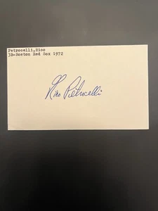 Rico Petrocelli Signed Government Postcard GPC JSA LOA Boston Red Sox - Picture 1 of 3