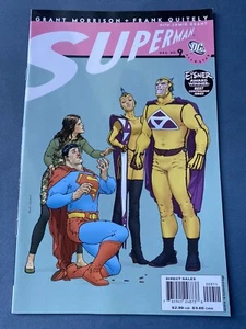 DC Comics All Star Superman #9 Morrison Frank Quitely 2007 1ST PRINT NEW UNREAD - Picture 1 of 14