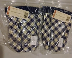 Lot of TWO Longaberger RARE Blue Ribbon Pride Basket liners MINT FREE SHIPPING! - Picture 1 of 1
