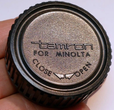 Tamron MD Rear Lens Cap for 90mm macro f2.5 28mm f2.8 manual focus Rokkor MC SRT - Image 1 of 4