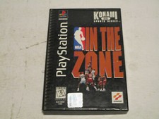 NBA in the Zone Ps1 Longbox Game Complete in Box Very Good Condition
